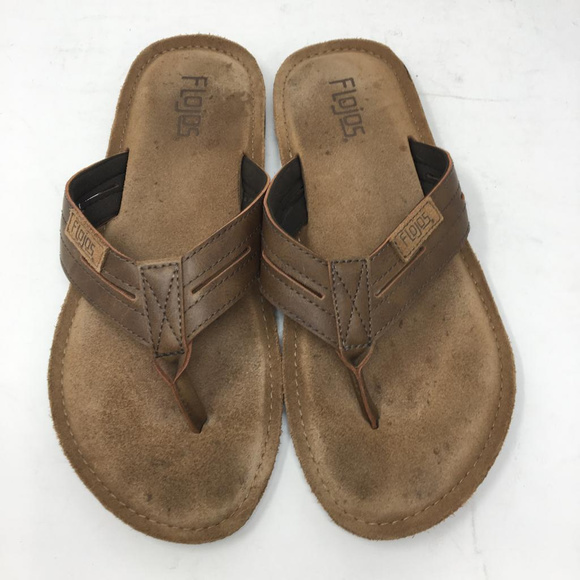 Flojos Alonzo Men's Comfort Flip Flops Sandals C/K - Picture 4 of 4